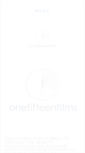 Mobile Screenshot of onefifteenfilms.com